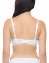 Caprice  Diamond Lace Underwire Bra WHITE - CLEARANCE