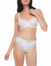 Caprice  Diamond Lace Underwire Bra WHITE - CLEARANCE